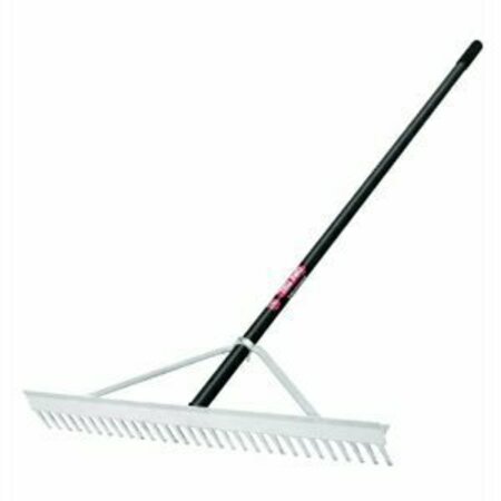 TRUPER Landscape Rake 30 in. 66 in.Alumninum Hndl Tru ProRalu30 33022